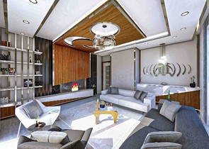 4+2 duplex apartment in Kepez - Antalya area 