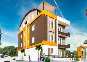 4+2 duplex apartment in Kepez - Antalya area 