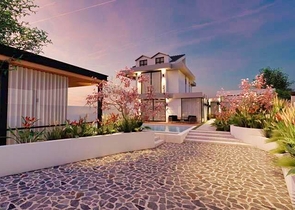 4+1 villa in Fethiye area 