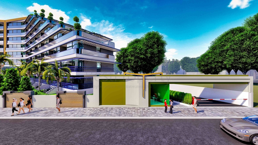 A new project in the most sought-after area of Altyntas - Antalya 