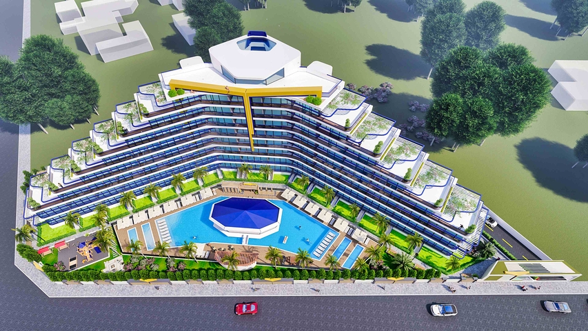 A new project in the most sought-after area of Altyntas - Antalya 