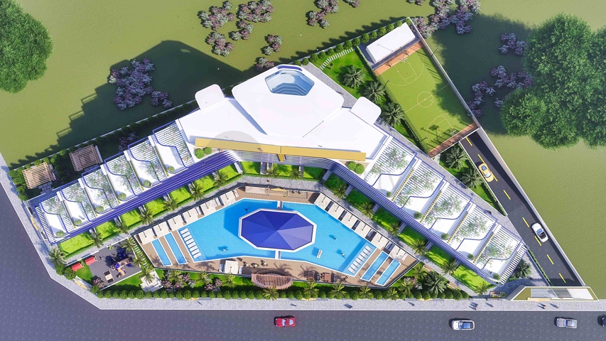 A new project in the most sought-after area of Altyntas - Antalya 