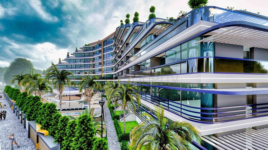 A new project in the most sought-after area of Altyntas - Antalya 