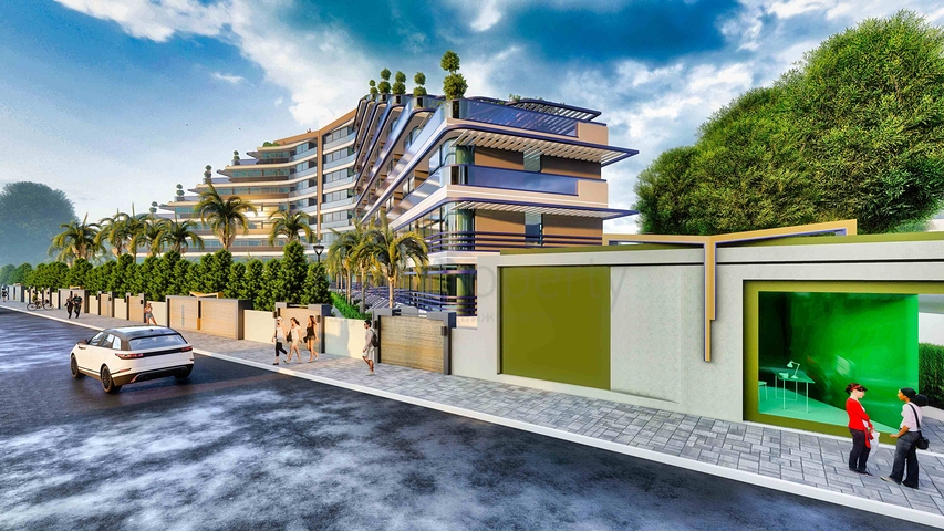 A new project in the most sought-after area of Altyntas - Antalya 