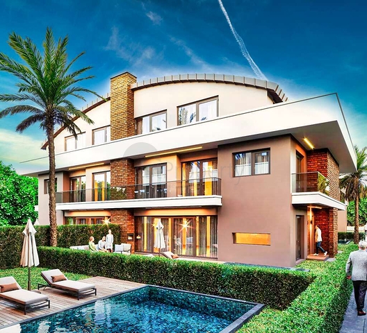 Spacious 5+1 villa in the Mall of Yusuf Antalya 