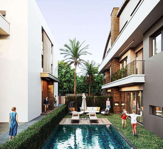 Spacious 5+1 villa in the Mall of Yusuf Antalya 