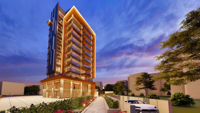Investment project with sea view in Antalya city center