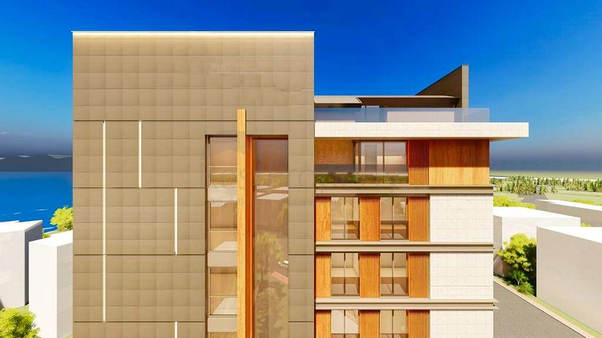 Investment project with sea view in Antalya city center