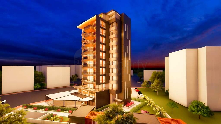 Investment project with sea view in Antalya city center