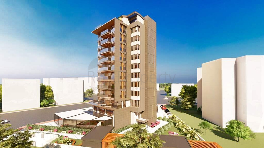 Investment project with sea view in Antalya city center