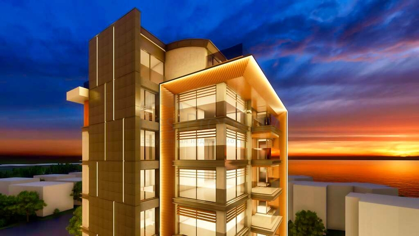 Investment project with sea view in Antalya city center