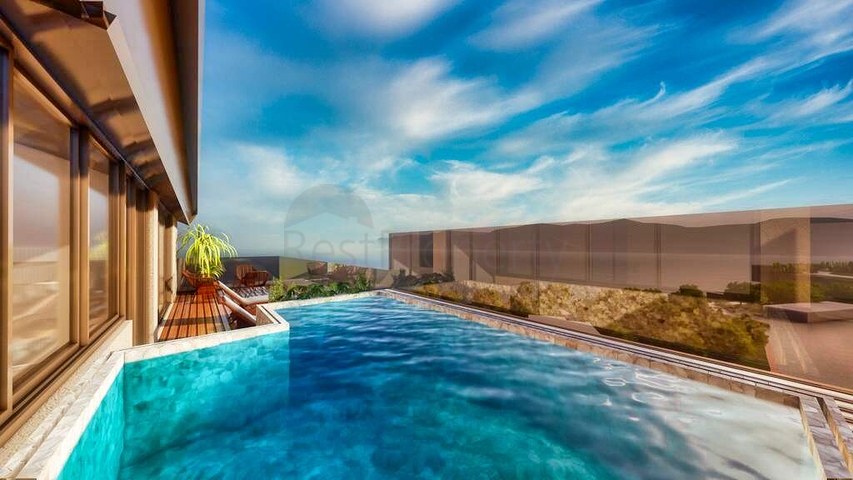 Investment project with sea view in Antalya city center