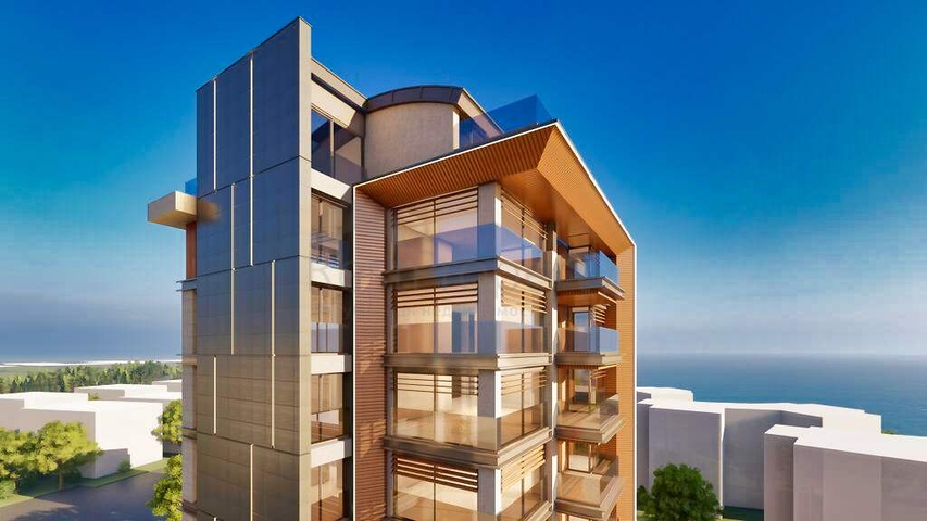 Investment project with sea view in Antalya city center