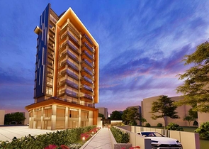 Investment project with sea view in Antalya city center