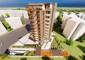 Investment project with sea view in Antalya city center