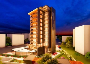 Investment project with sea view in Antalya city center