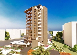 Investment project with sea view in Antalya city center
