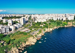 Investment project with sea view in Antalya city center
