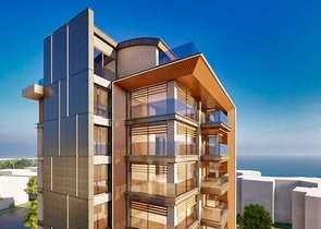 Investment project with sea view in Antalya city center