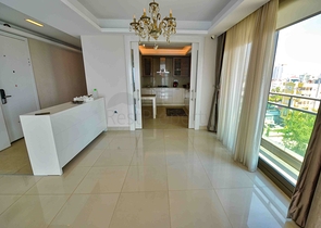 A 5+1 apartment in the Lara Antalya neighborhood 