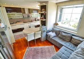 A 4+1 apartment in the Bakhchelievler - Antalya neighborhood 