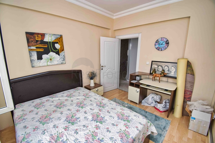 A 3+1 apartment in the Lara Antalya neighborhood 