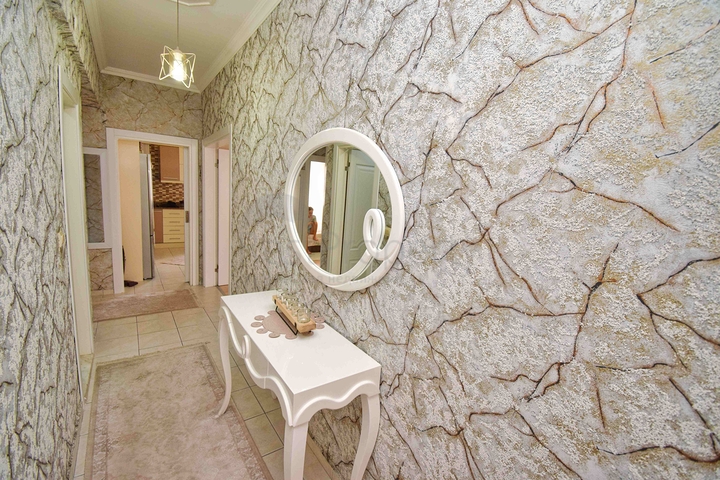 A 3+1 apartment in the Lara Antalya neighborhood 