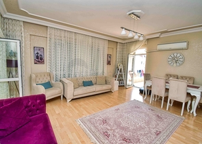 A 3+1 apartment in the Lara Antalya neighborhood 