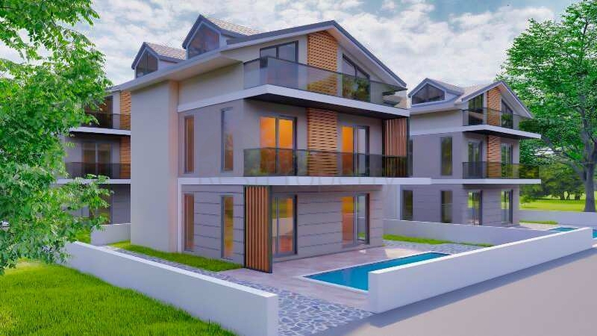 4+1 apartment in Fethiye area 