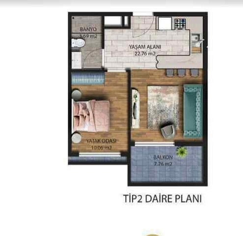 Investment project in the Altyntas - Antalya area 