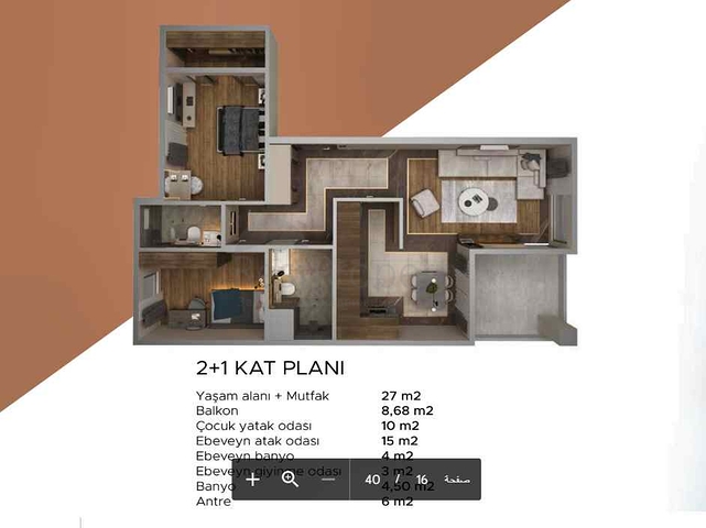 Investment project in the Altyntas - Antalya area 