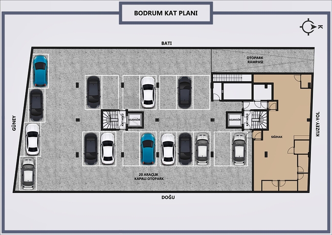 Investment project in Antalya city center 