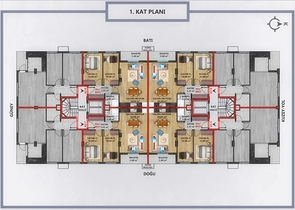 Investment project in Antalya city center 