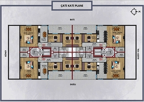 Investment project in Antalya city center 