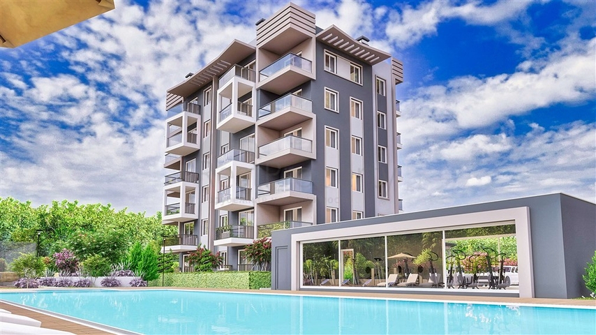 1+1 and 2+1 apartments in Altyntas - Antalya area 