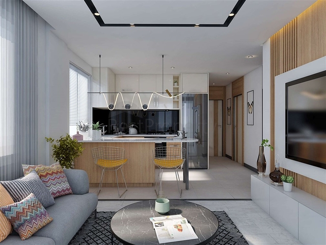 1+1 and 2+1 apartments in Altyntas - Antalya area 