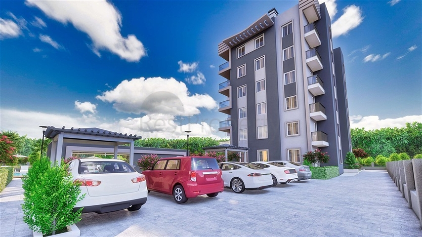 1+1 and 2+1 apartments in Altyntas - Antalya area 