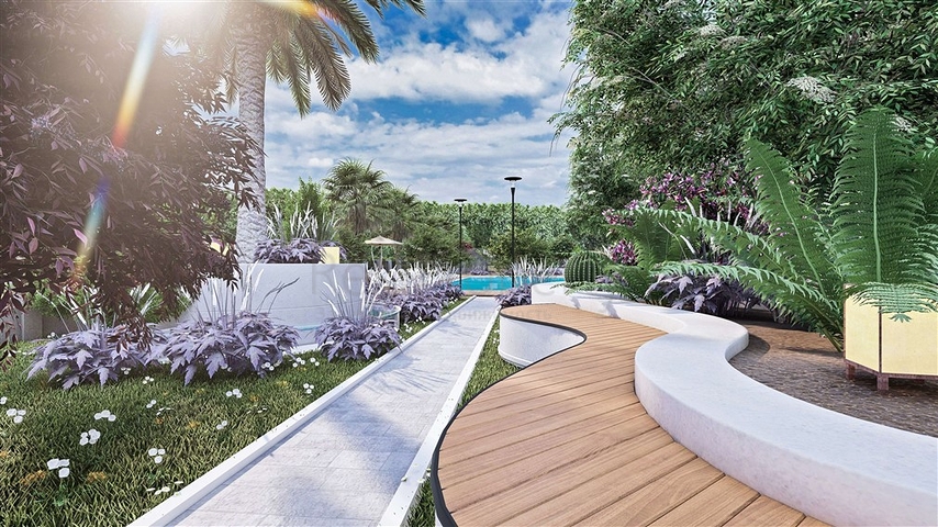 1+1 and 2+1 apartments in Altyntas - Antalya area 