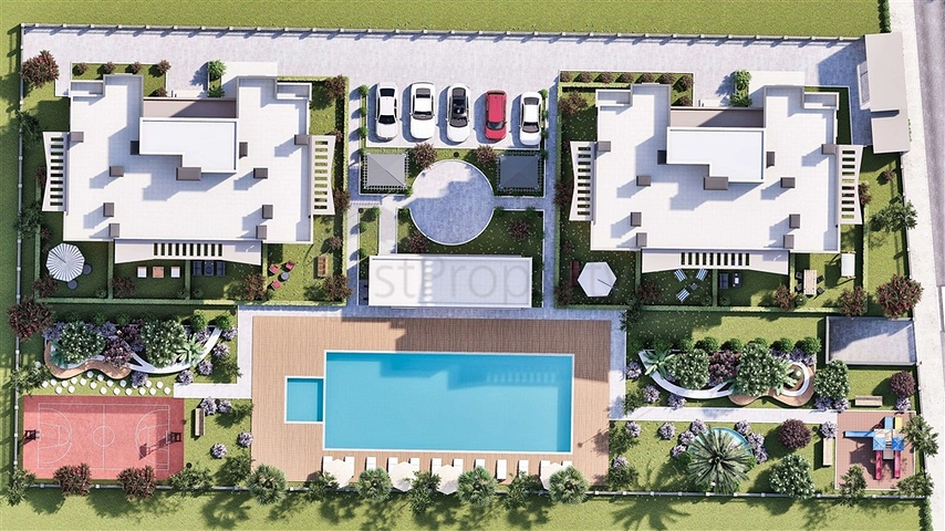 1+1 and 2+1 apartments in Altyntas - Antalya area 