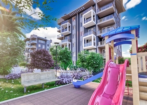 1+1 and 2+1 apartments in Altyntas - Antalya area 