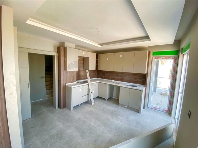 2+1 and 4+1 duplex apartments in Kepez - Antalya area 