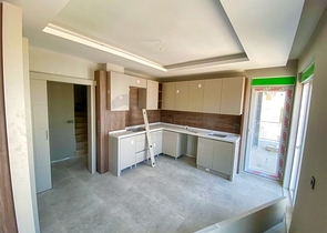 2+1 and 4+1 duplex apartments in Kepez - Antalya area 