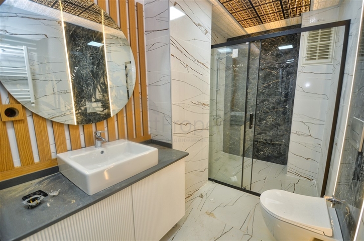 6+1 apartments in Antalya city center 