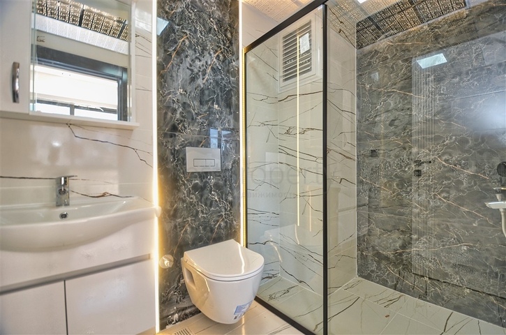 6+1 apartments in Antalya city center 