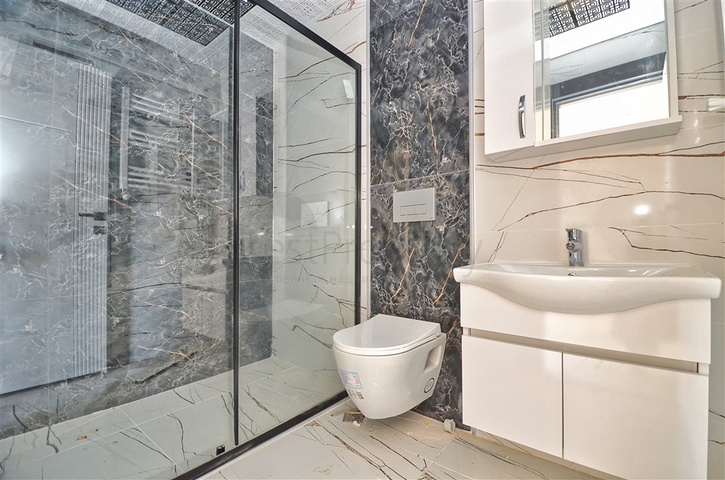 6+1 apartments in Antalya city center 