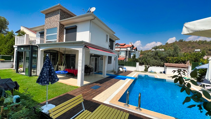 4+1 villa of 170 m2 in Fethiye - Antalya area 