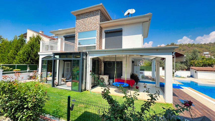 4+1 villa of 170 m2 in Fethiye - Antalya area 