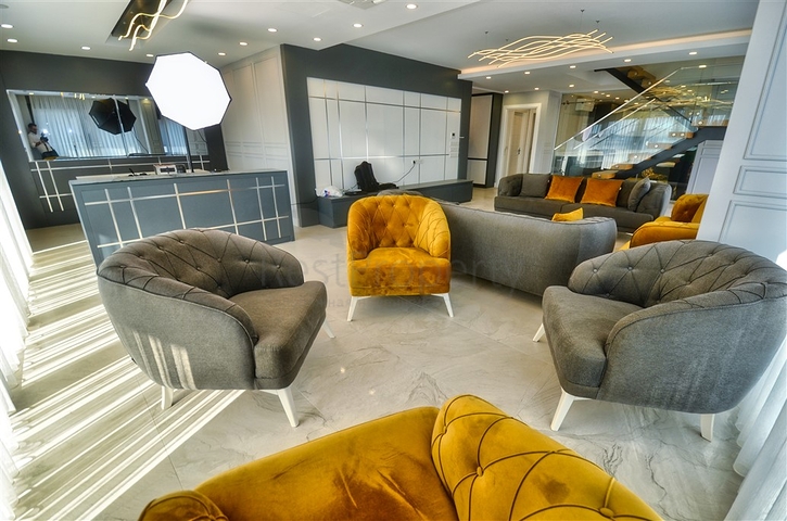 A 4+1 apartment in the Uncali - Antalya neighborhood 