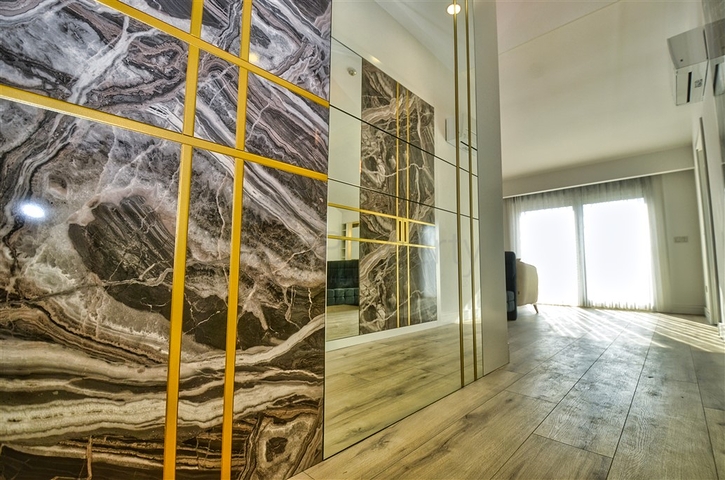 A 4+1 apartment in the Uncali - Antalya neighborhood 