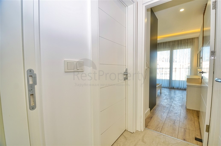 A 4+1 apartment in the Uncali - Antalya neighborhood 
